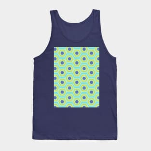 Simple Hexagon Pattern Tank Top